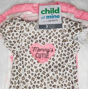 Carter's 3 Piece Baby Onesie Set